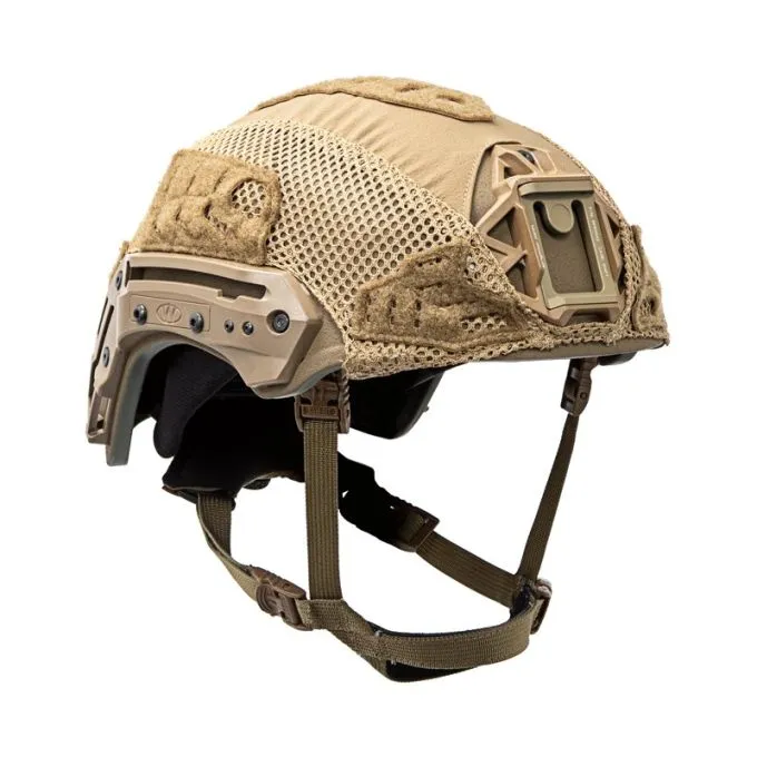 [73-MHC2-BK-2] Team Wendy Helmet Cover for EXFIL Ballistic Rail 2.0 (Black, Size 2 (XL))