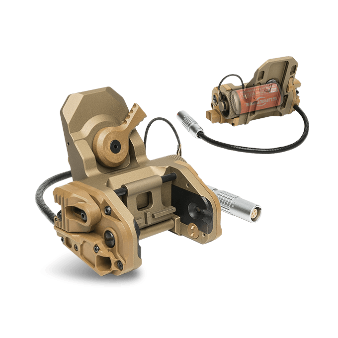 [62101G02-B] Wilcox Dual Powered Aviation Mount (DPAM) (Black)