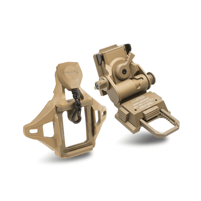 [28300G70-B] Wilcox G70 Helmet Mount System (Black)