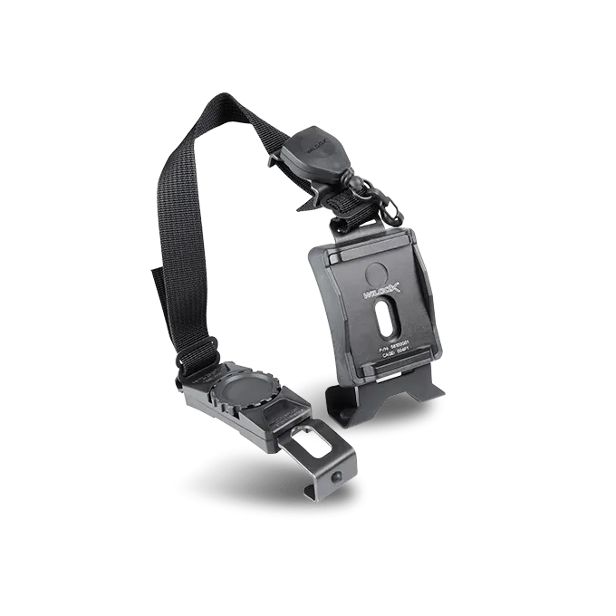 [56100G02-B] Wilcox Ratchet Strap Shroud (MICH/ACH) (Black, Without Lanyard)